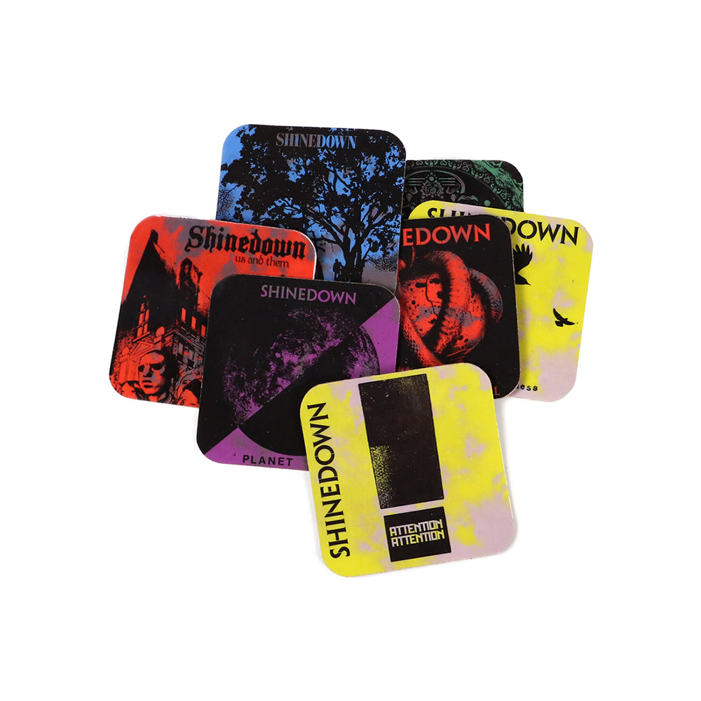 Shinedown Album Coaster Set Warner Music Canada