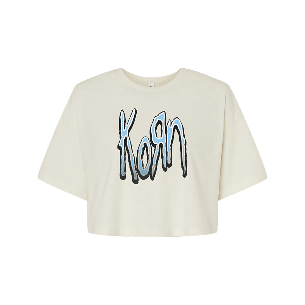 KoRn Logo Ladies Crop T-Shirt