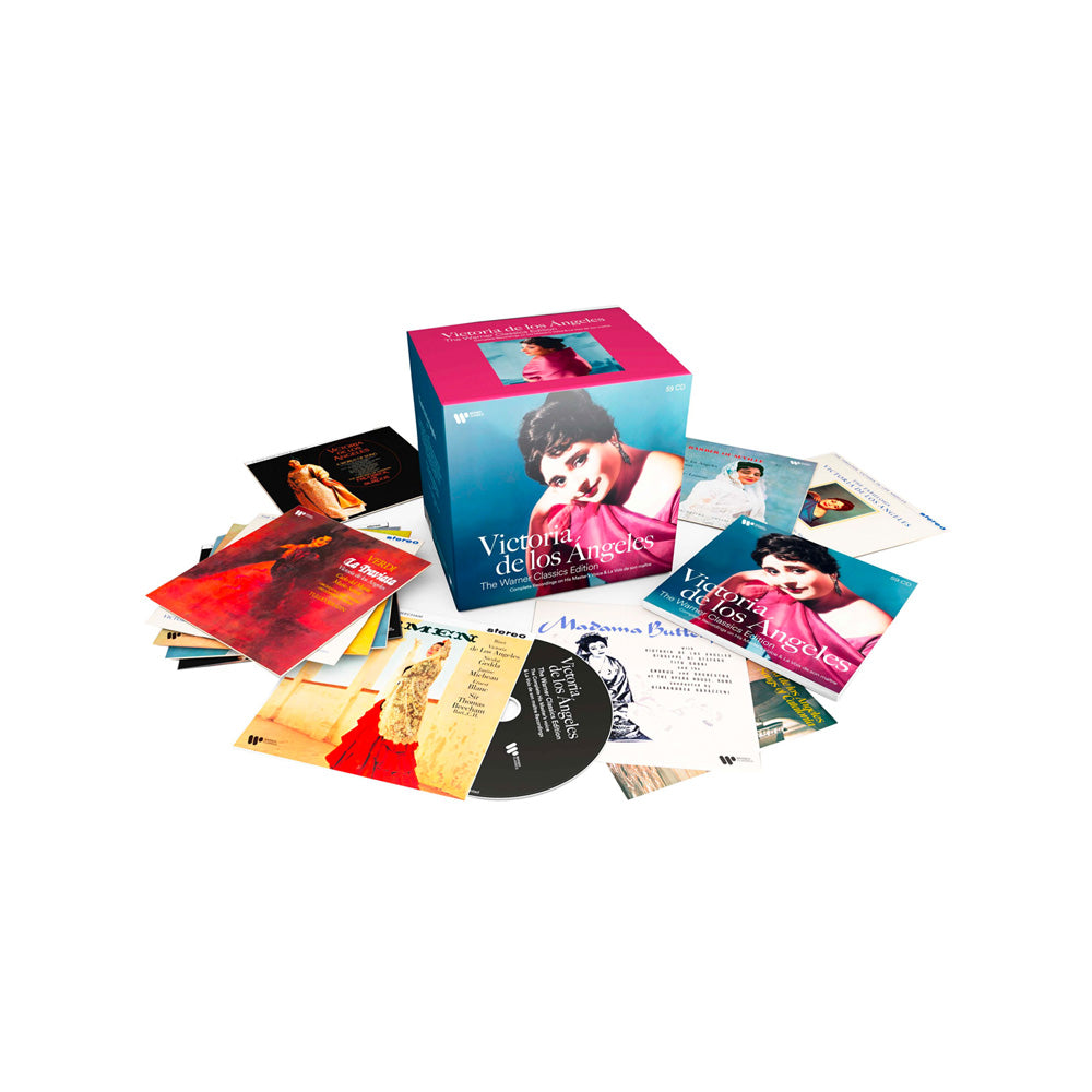 Victoria de los Angeles: The Warner Edition: Complete HMV Recordings [59CD]