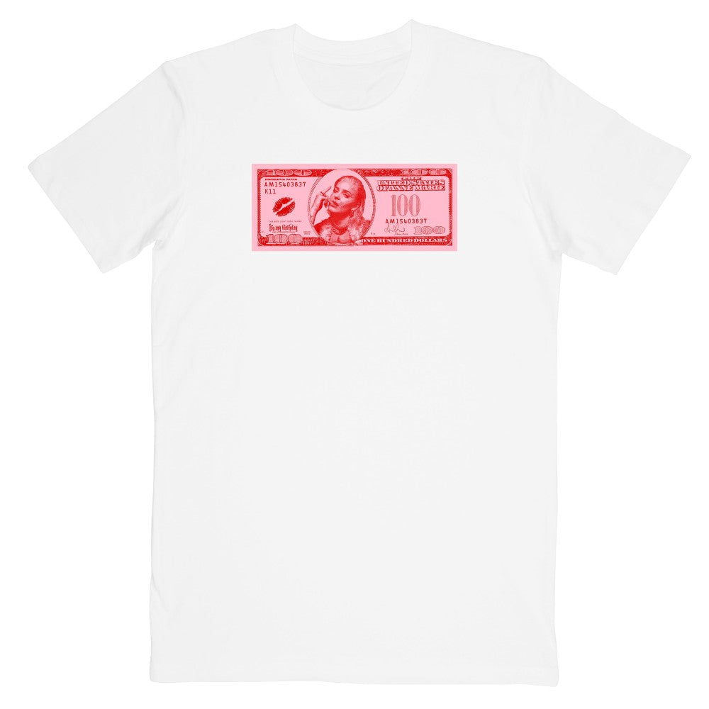 Supreme dollar outlet tee red