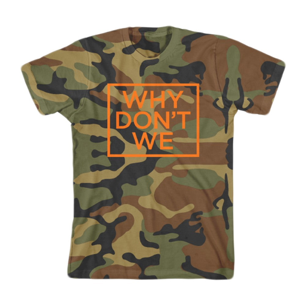 Why Don’t We Camo T-Shirt (Orange)