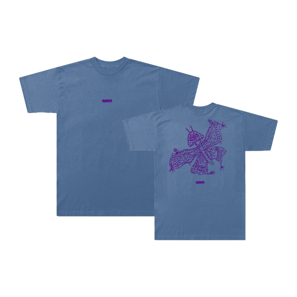 Life Goes On Mushroom Butterfly T-Shirt | Warner Music Canada