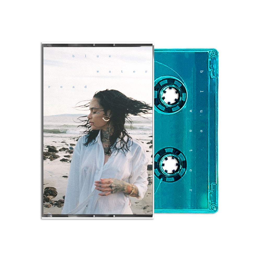 blue water road clear turquoise cassette