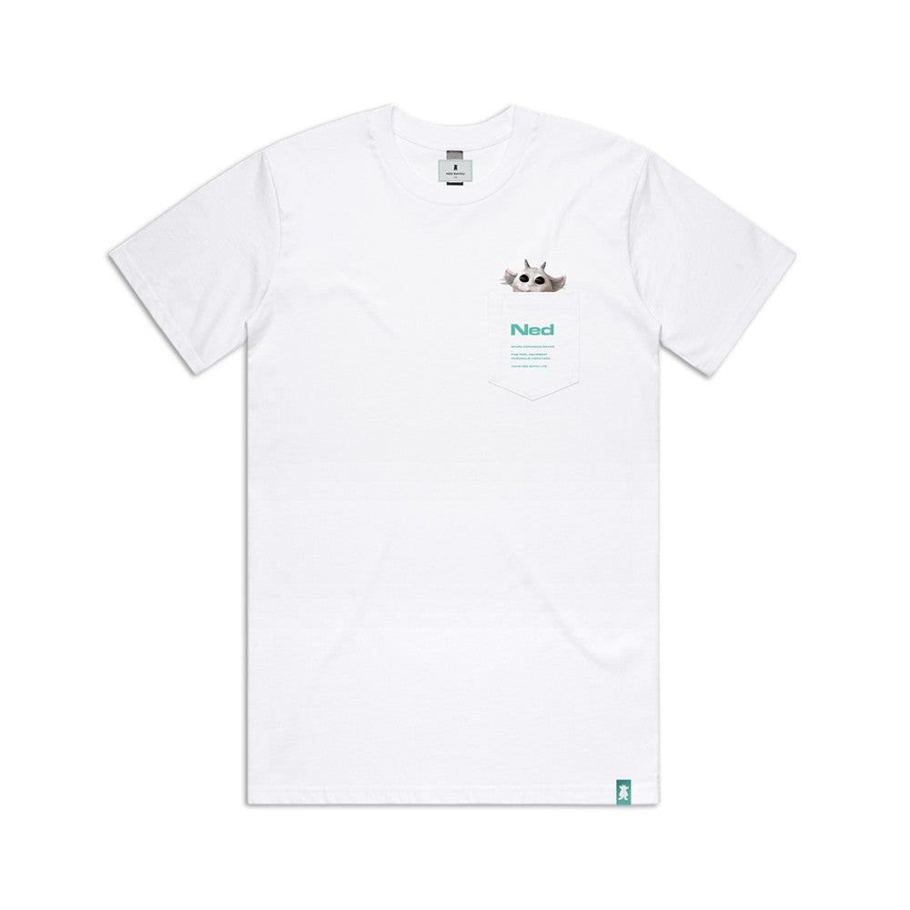 Pocket T-Shirt (White)