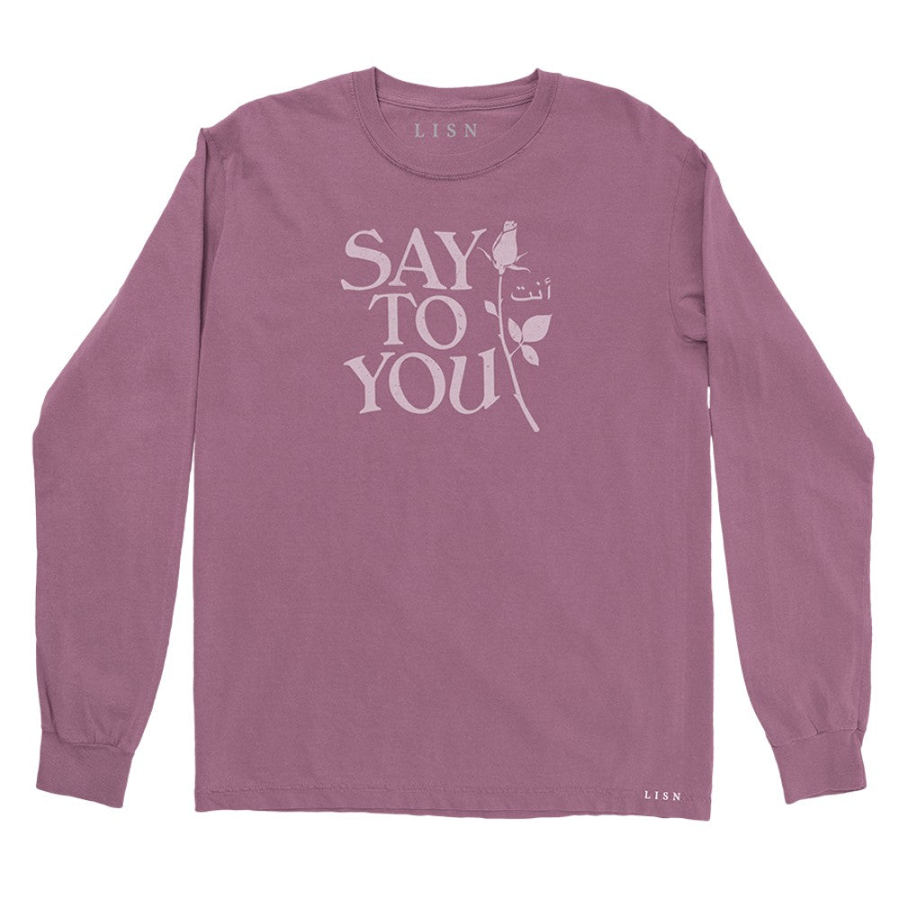 Say to You Longsleeve T-Shirt + YOU  Digital EP