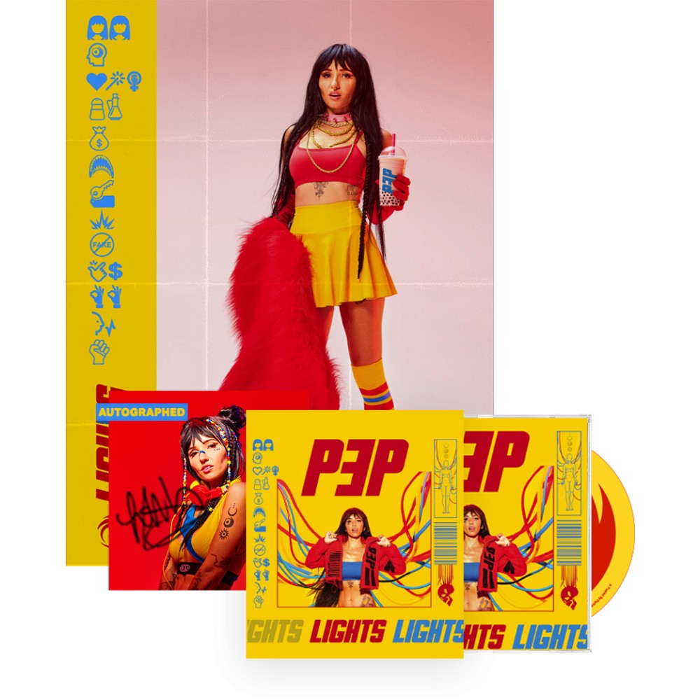 PEP CD with Autographed Art Card and Poster