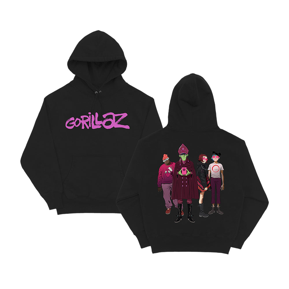 Gorillaz be the online change hoodie