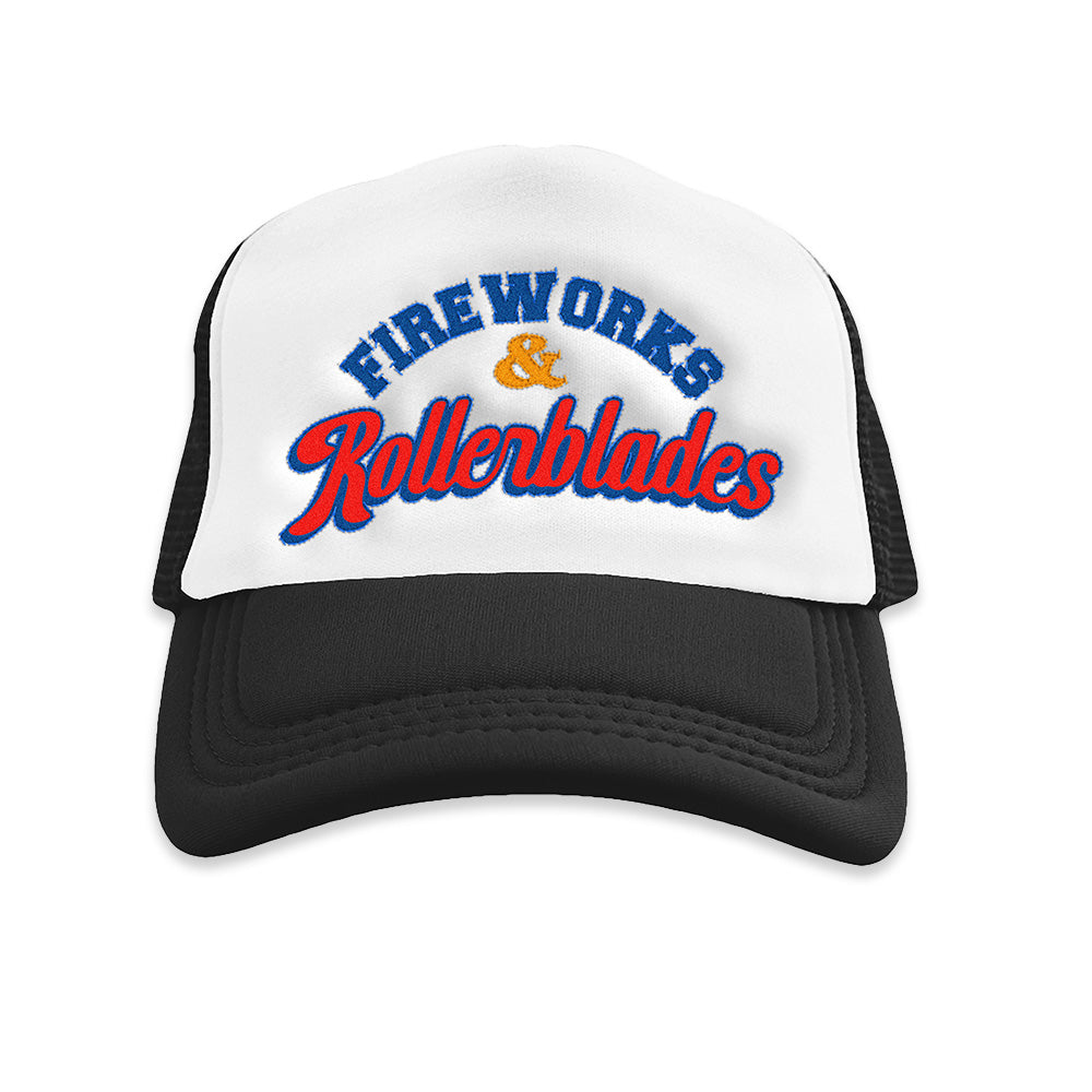 Fireworks & Rollerblades Trucker Hat