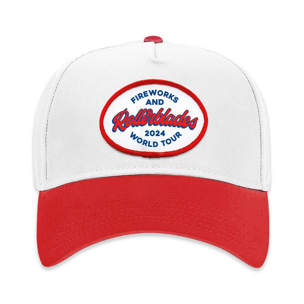 Rollerblades Tour Red Brim Hat