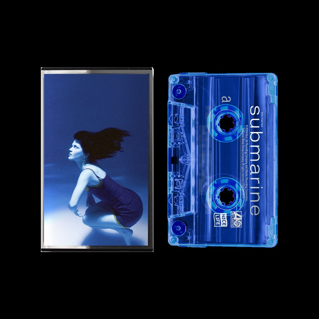 Submarine transparent blue cassette (online exclusive)