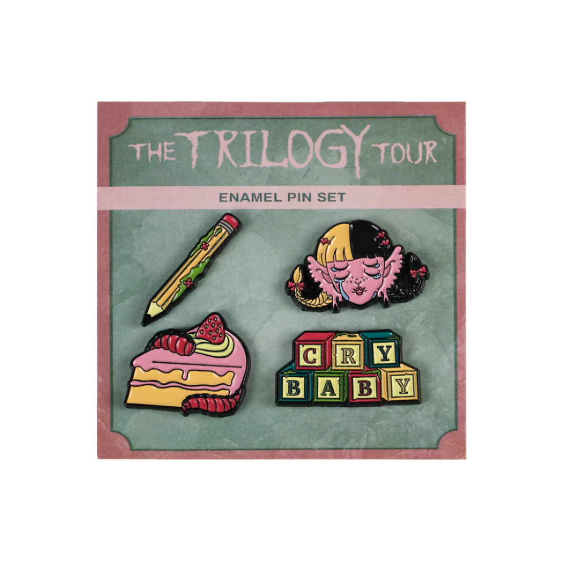 Trilogy Enamel Pin Set