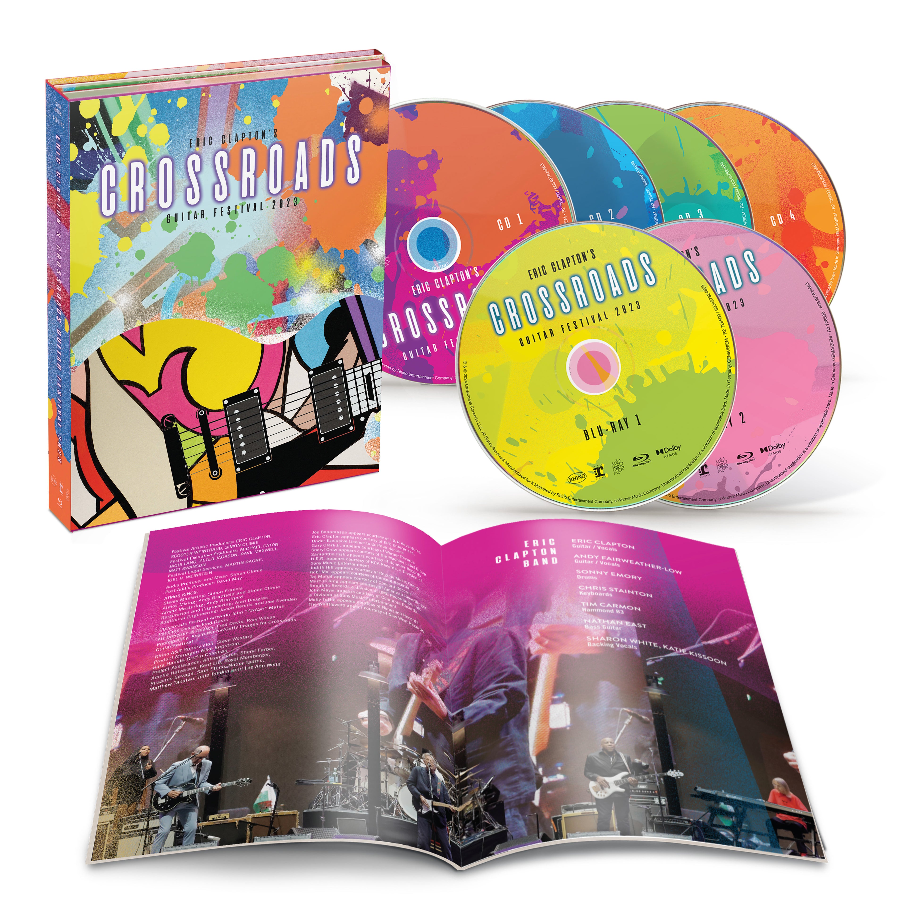 Eric Clapton’s Crossroads Guitar Festival 2023 (4CD/2Blu-ray)