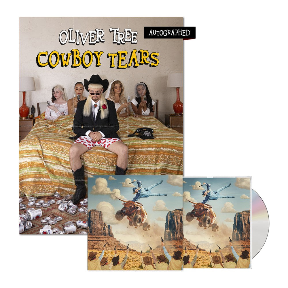 Cowboy Tears CD + Signed Poster