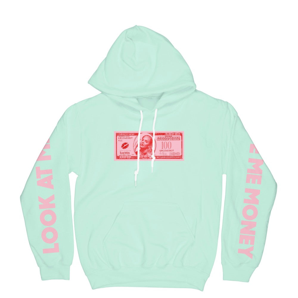 Give Me Money Hoodie Mint