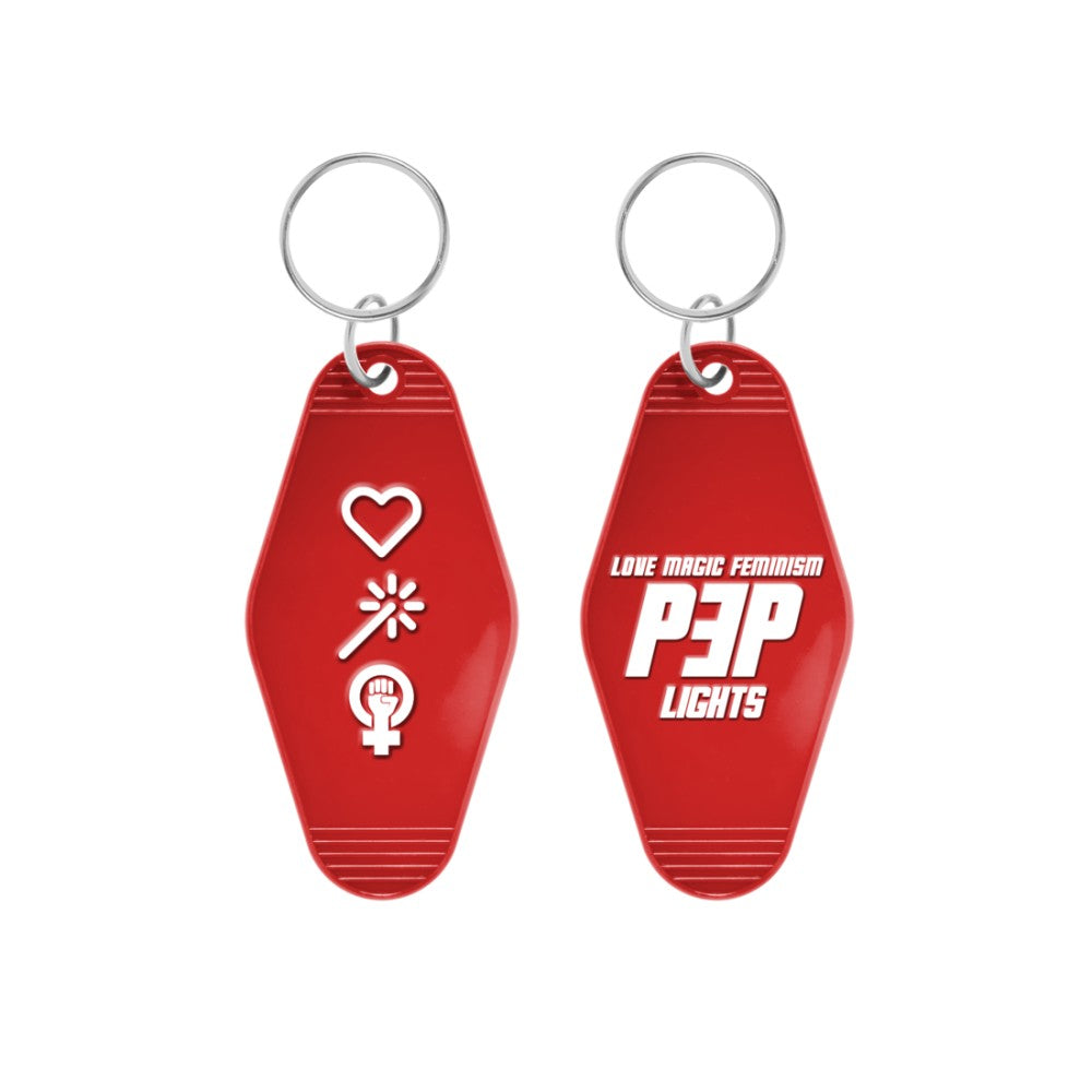 PEP Red Key Chain