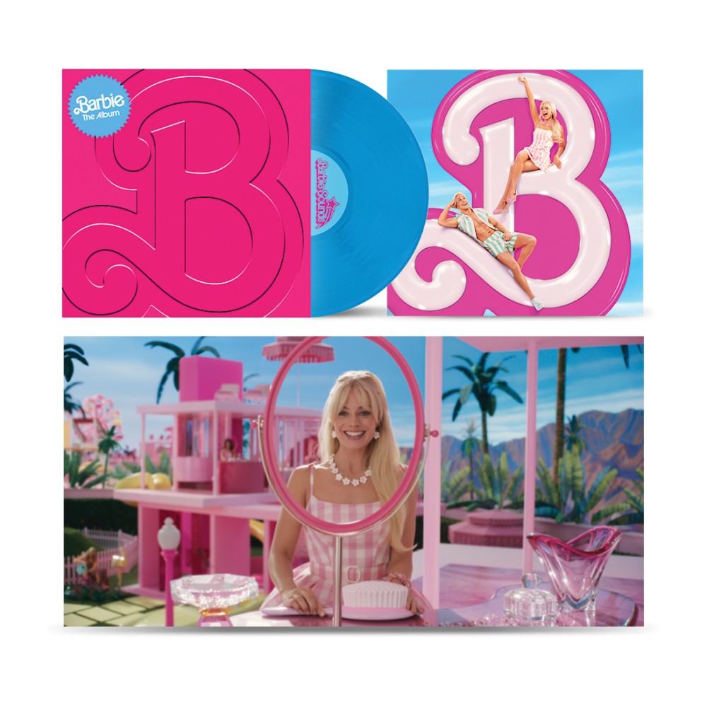 Barbie The Album Embossed Sky Blue Vinyl (Original Version)