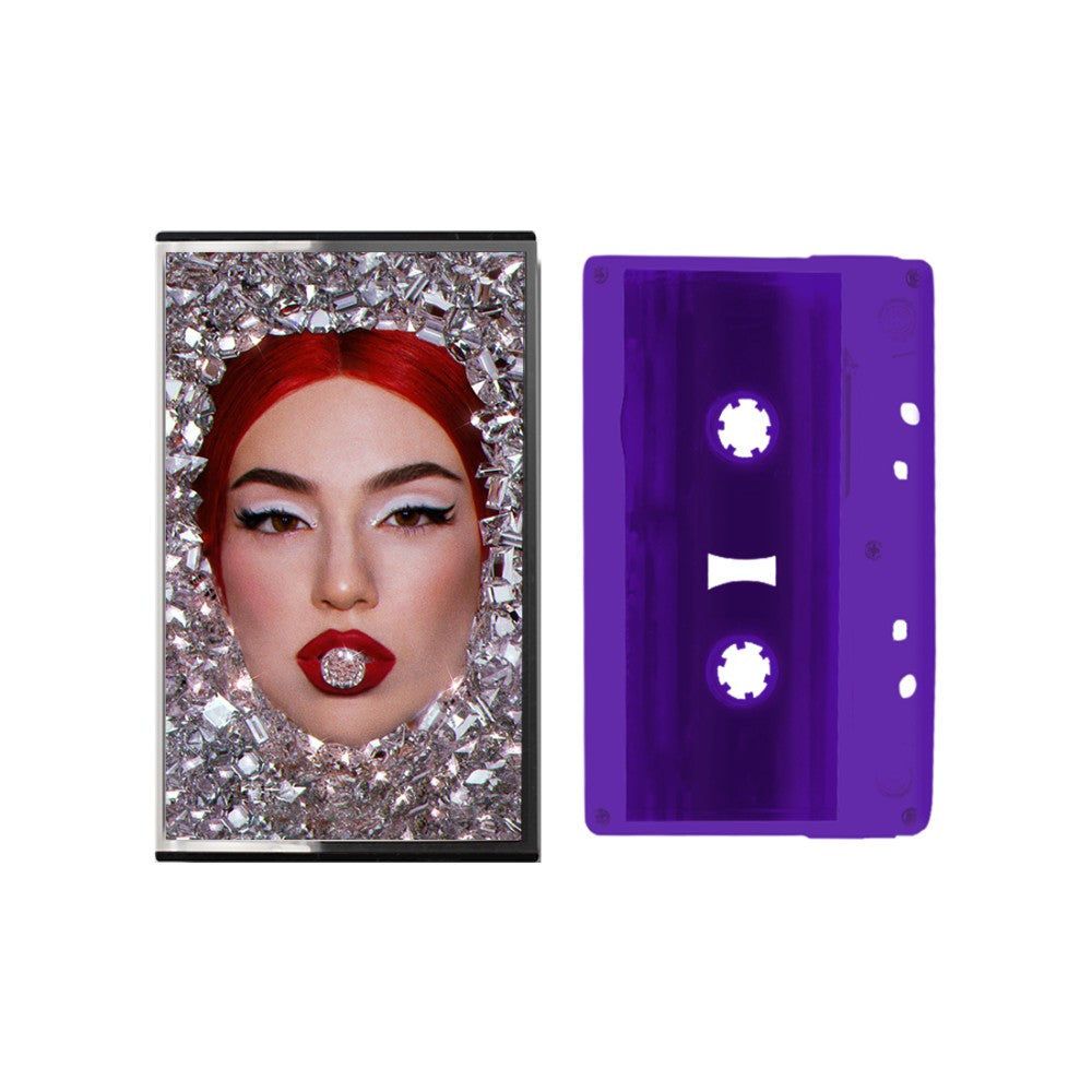Diamonds & Dancefloors Transparent Purple Cassette