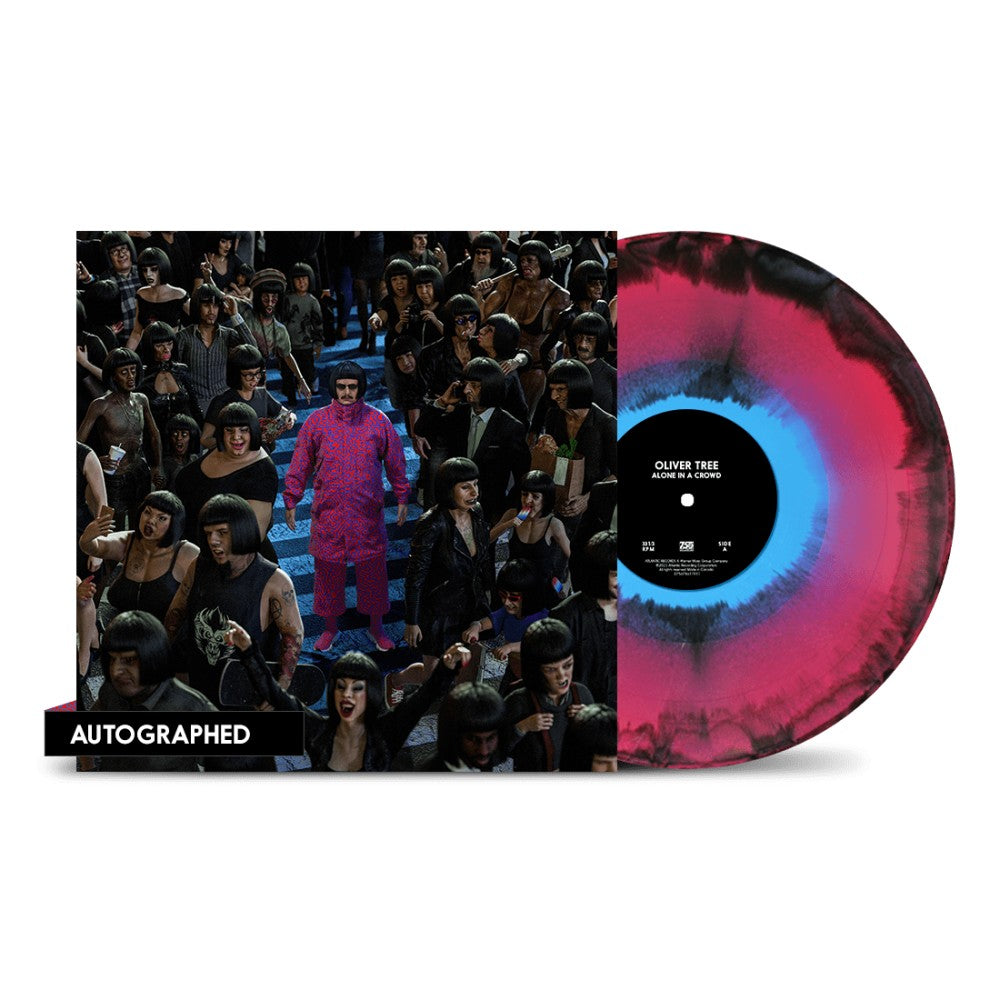 Alone In A Crowd Signed Artcard Vinyl