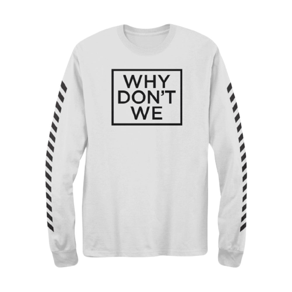 Why Don’t We Long Sleeve (White)