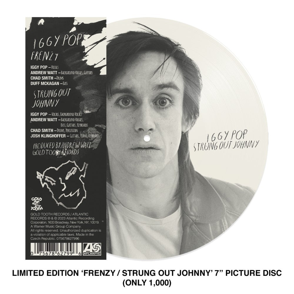 Frenzy / Strung Out Johnny 7” Picture Disc