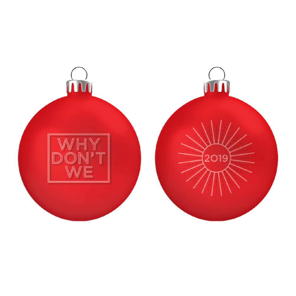 Red Holiday Ornament