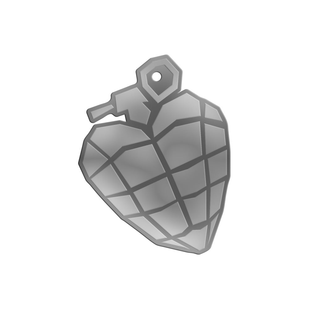 Heart Grenade Ornament