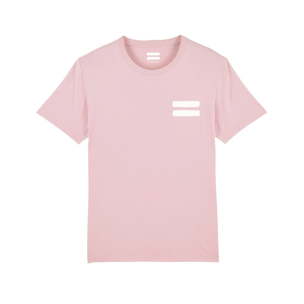Equals A Bunch Of Flowers T-Shirt Pink