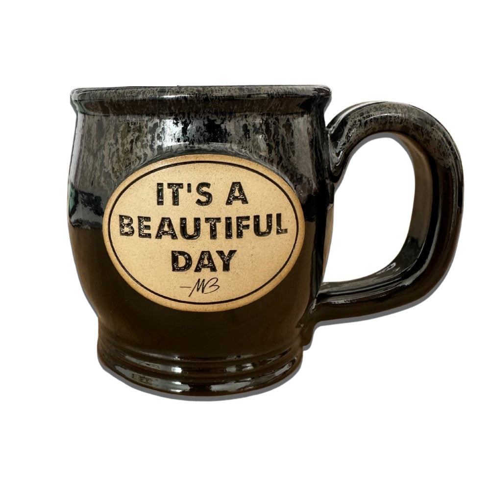 Limited Edition Beautiful Day Handmade Pottery Mug
