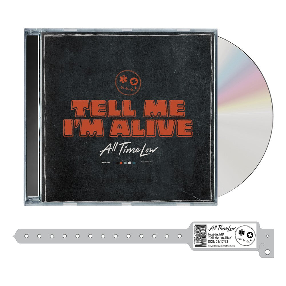 Tell Me I’m Alive CD & Bracelet