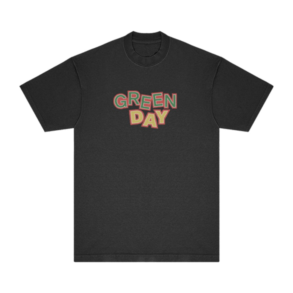 Green Day Dookie 30th Explosion Logo T Shirt