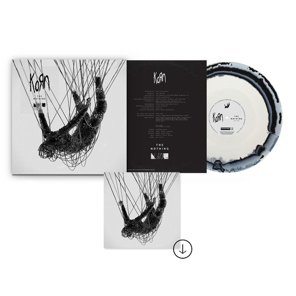 The Nothing: Exclusive Black-White Marble Swirl LP + Digital Bundle