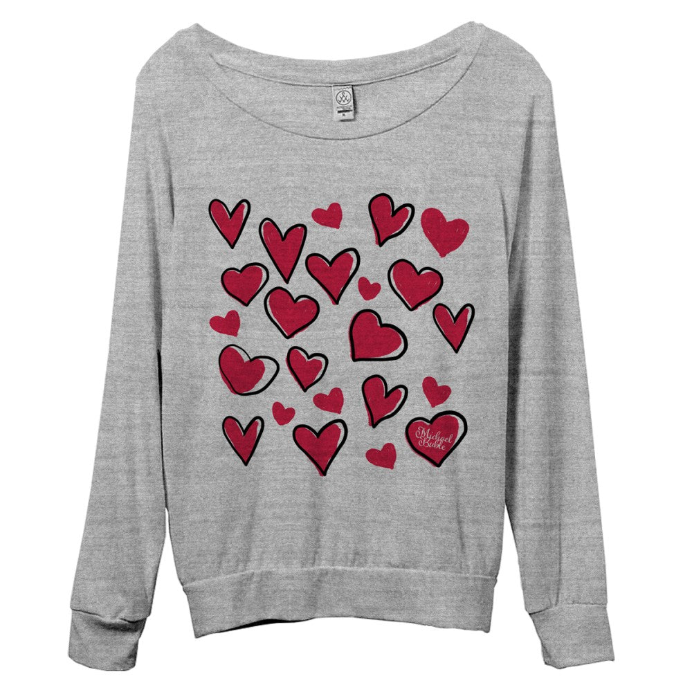 Floating Hearts Pullover