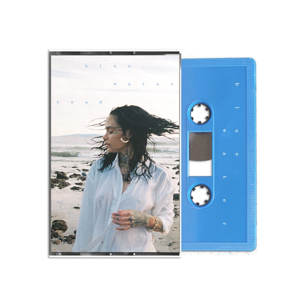 blue water road recycled blue cassette