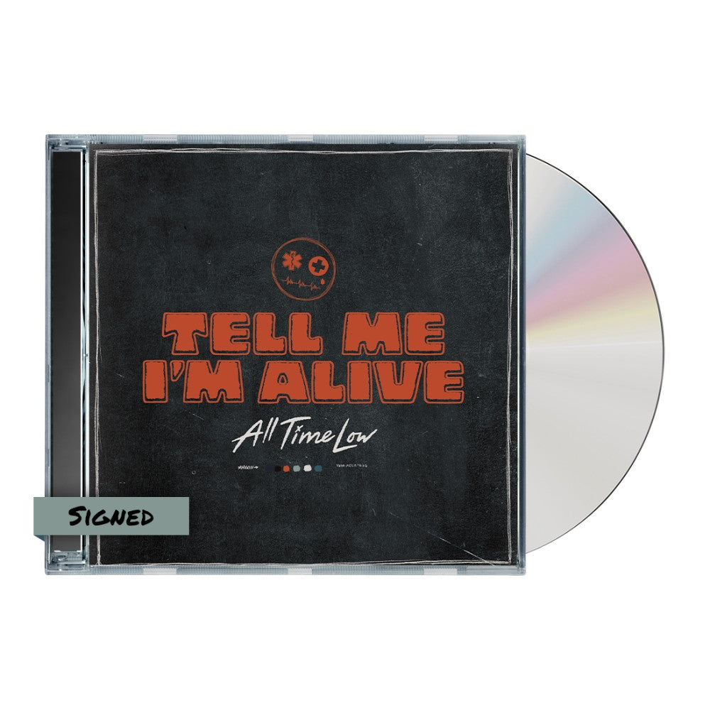 Tell Me I’m Alive Signed Art Card CD