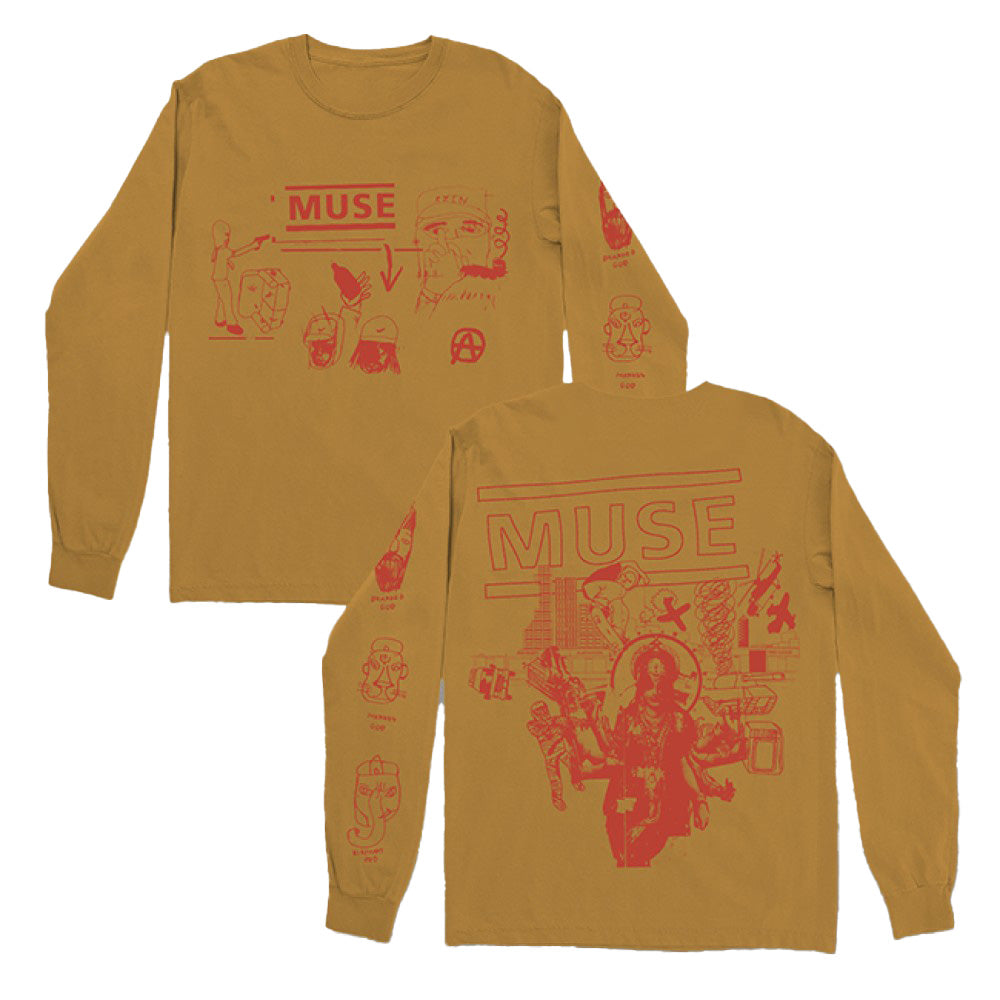 Sketches of Symmetry Long Sleeve T-Shirt