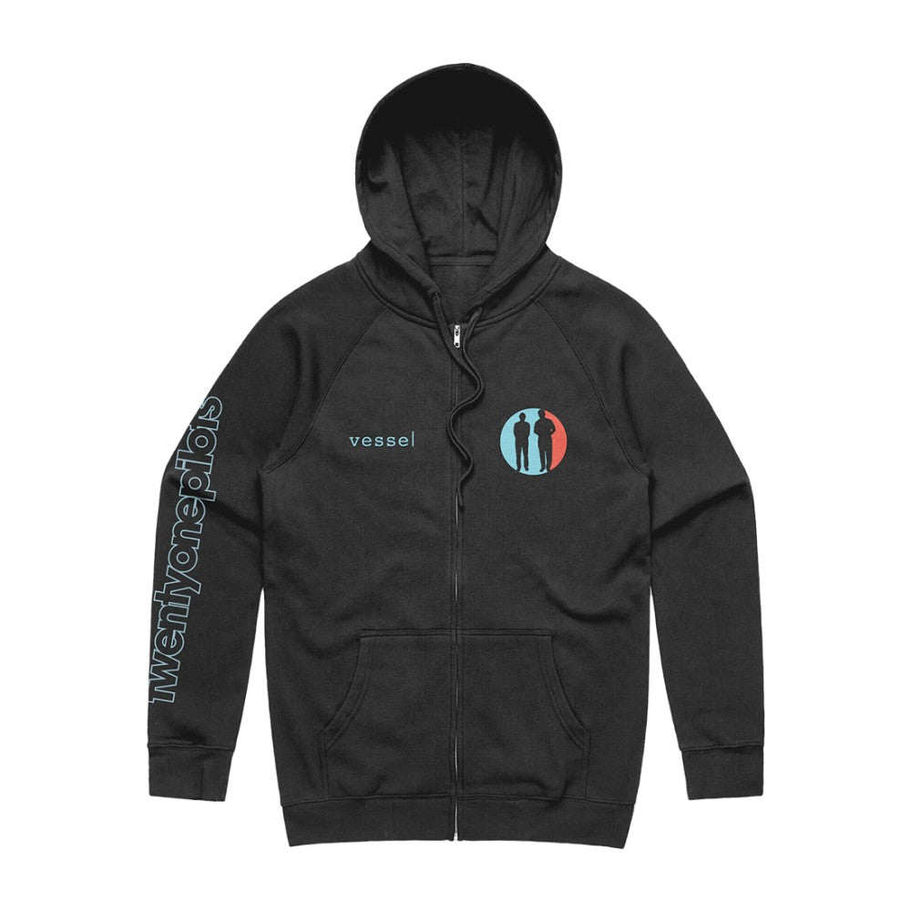 Muse Album Overlay Zip Hoodie