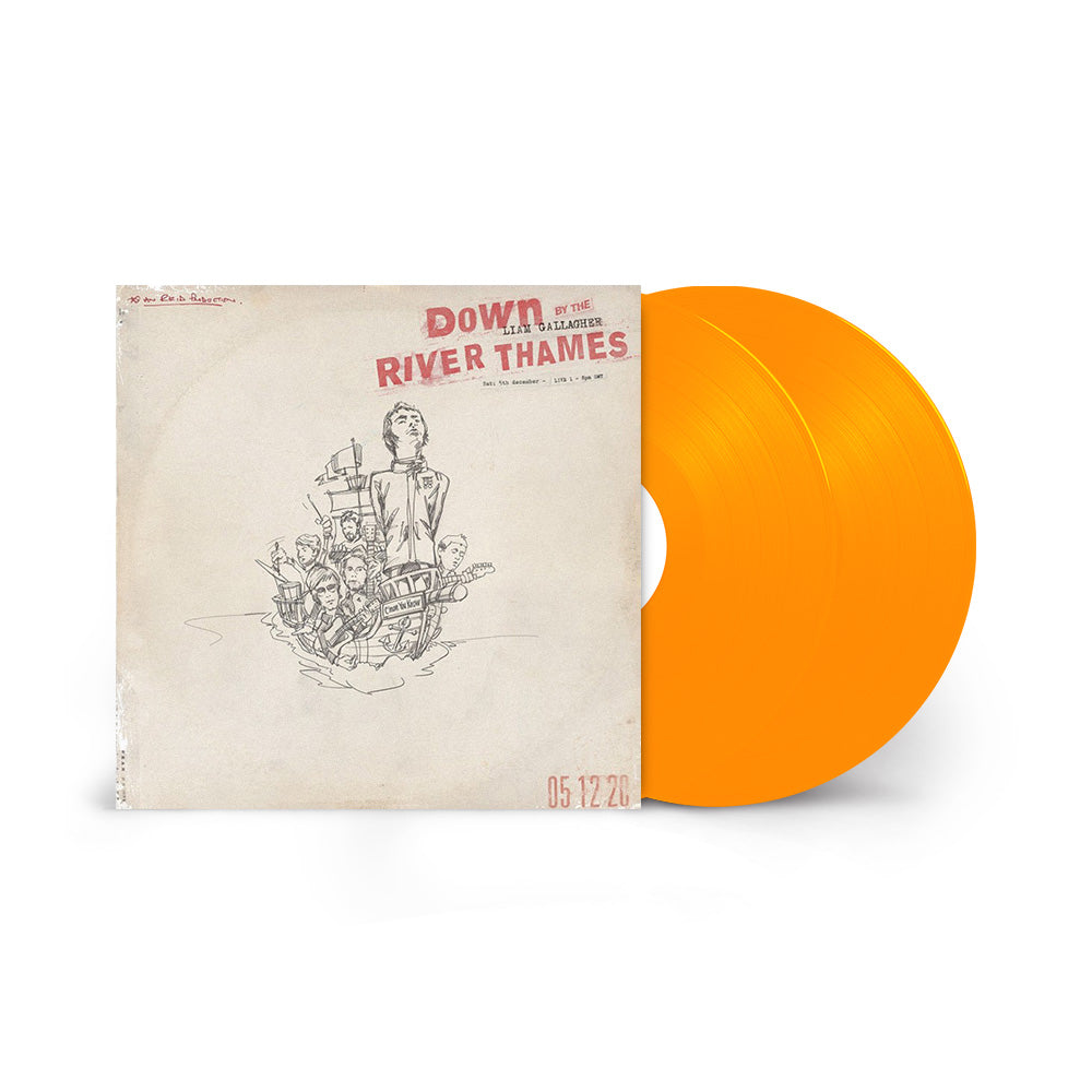DOWN BY THE RIVER THAMES Orange 2LP Vinyl